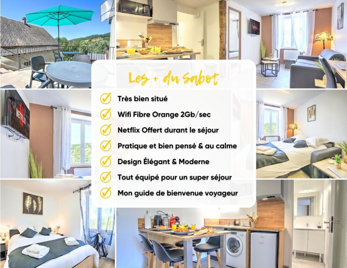 Apartament Le Sabot - Netflix/Wi-Fi Fibre/Terasse - 4 Pers Banassac Zewnętrze zdjęcie